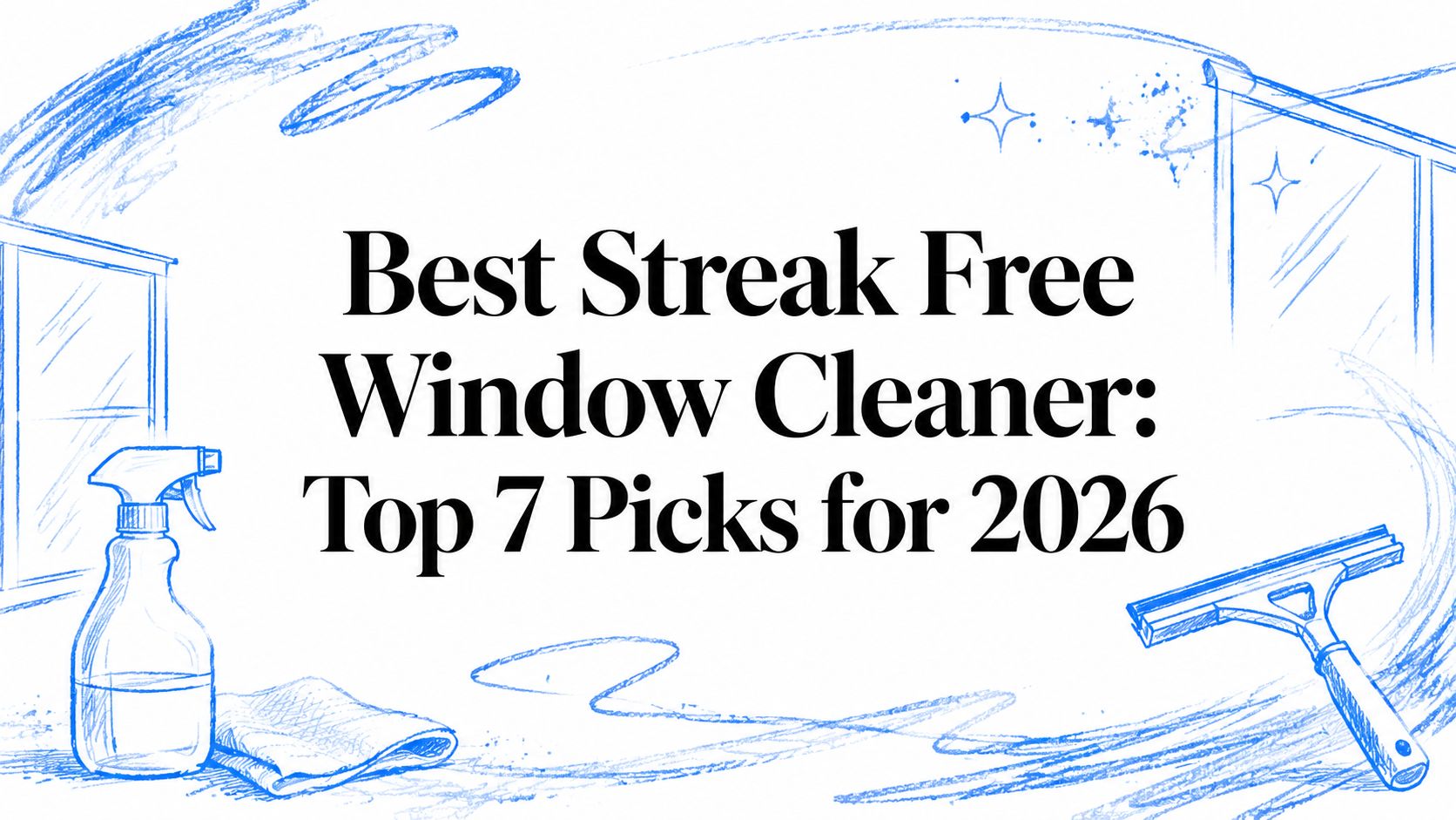Best Streak Free Window Cleaner: Top 7 Picks for 2026