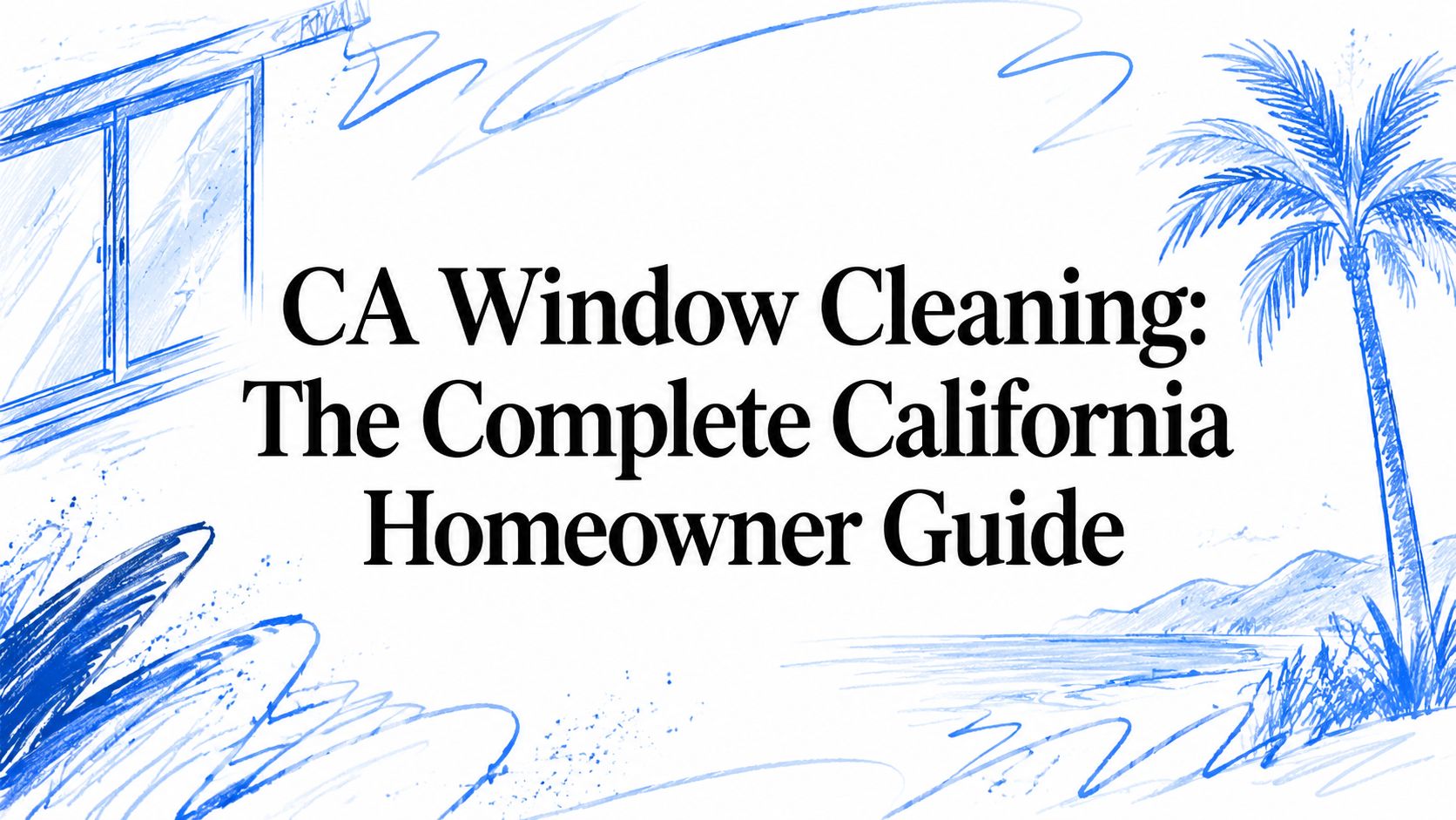CA Window Cleaning: The Complete California Homeowner Guide