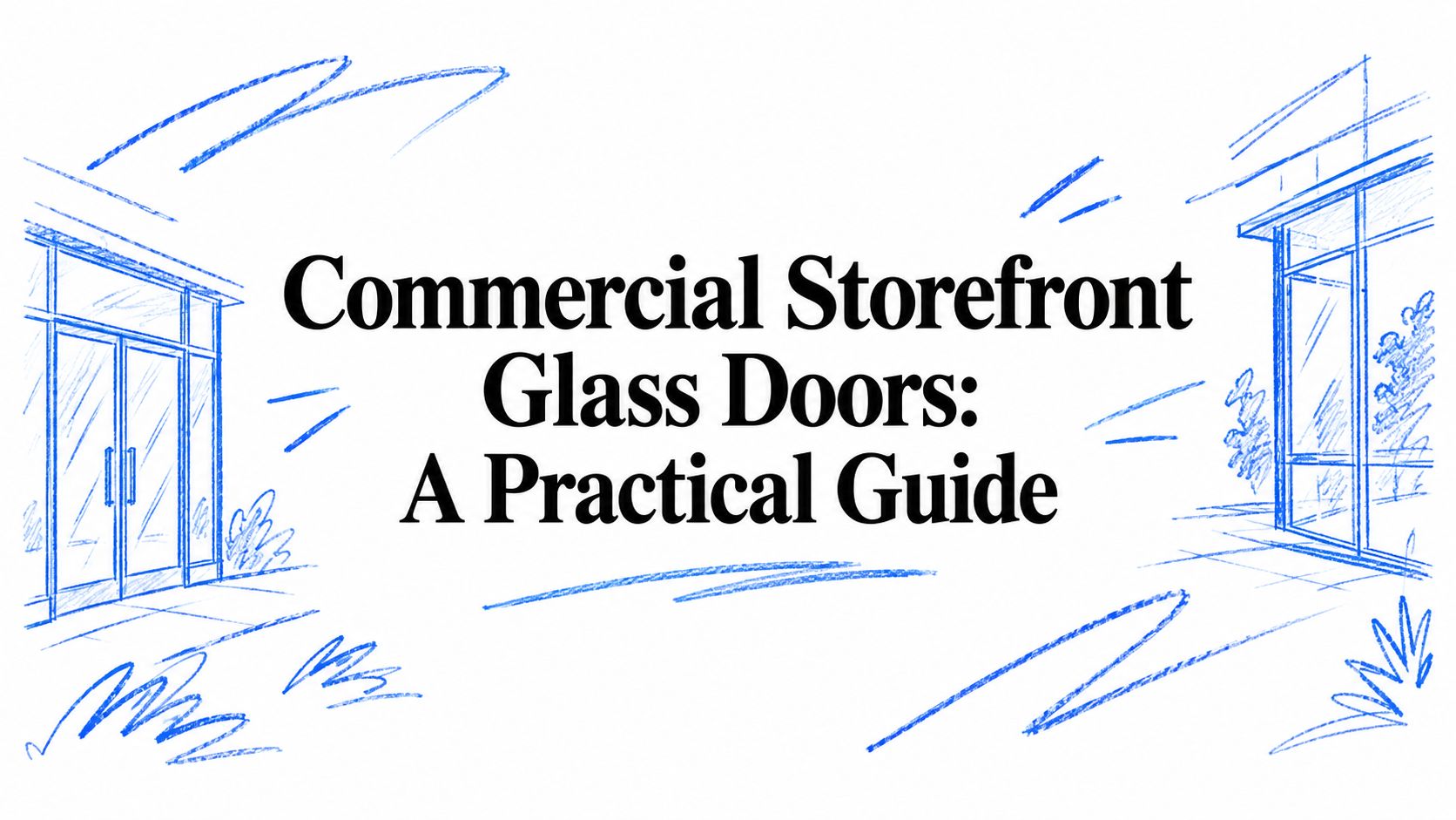 Commercial Storefront Glass Doors: A Practical Guide