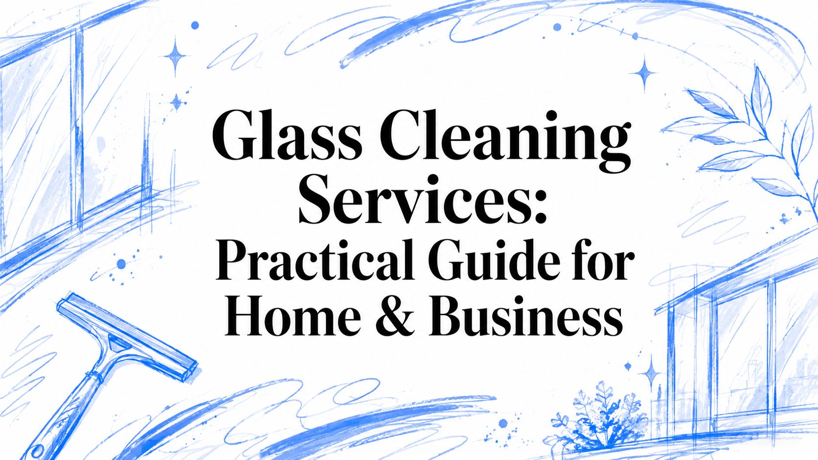 Glass Cleaning Services: Practical Guide for Home & Business