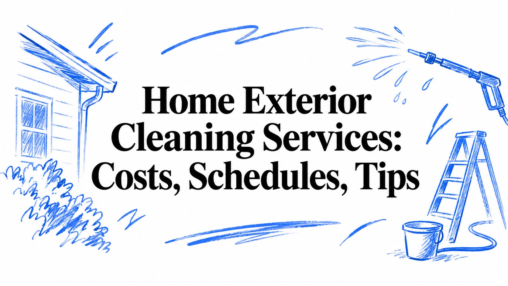 Home Exterior Cleaning Services: Costs, Schedules, Tips