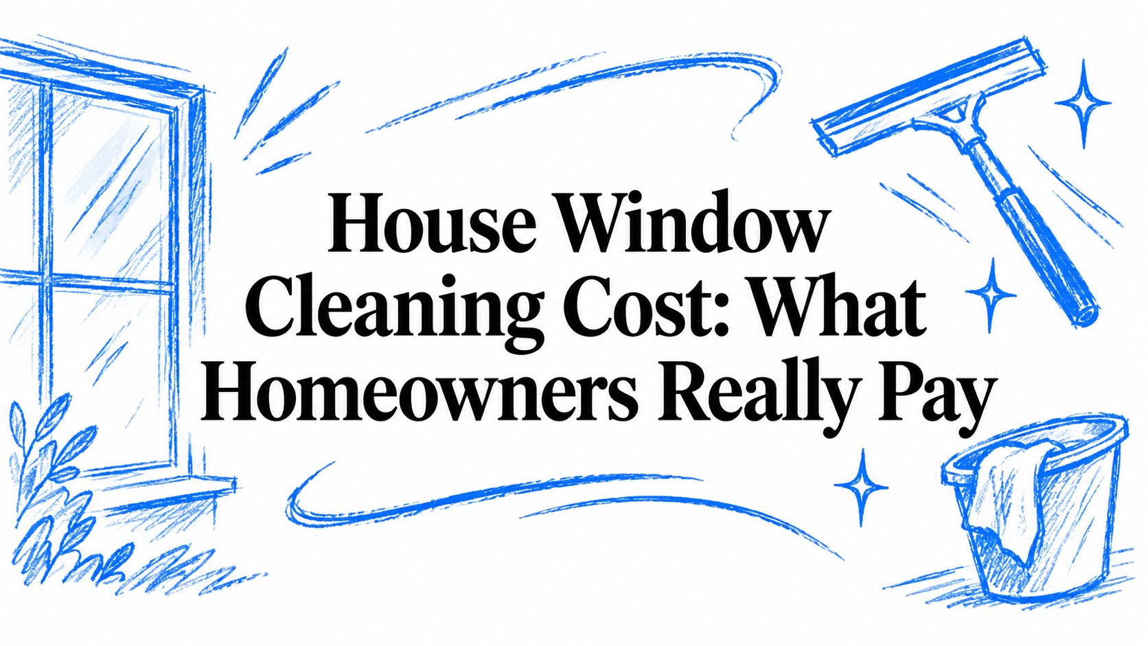House Window Cleaning Cost: What Homeowners Really Pay