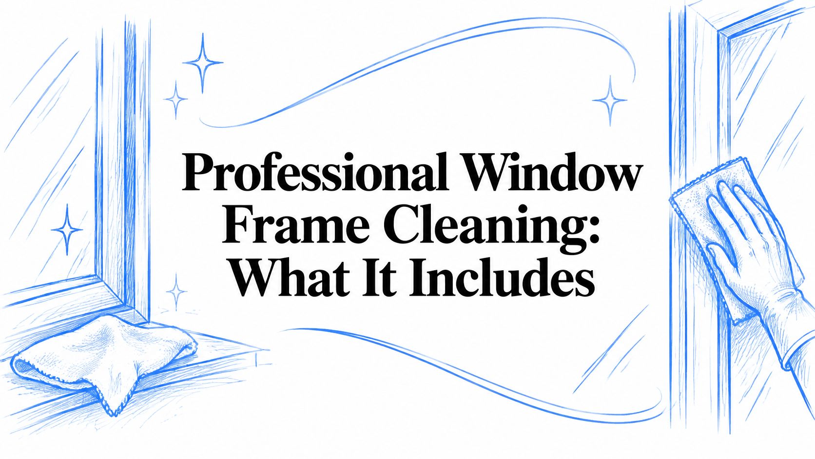Professional Window Frame Cleaning: What It Includes