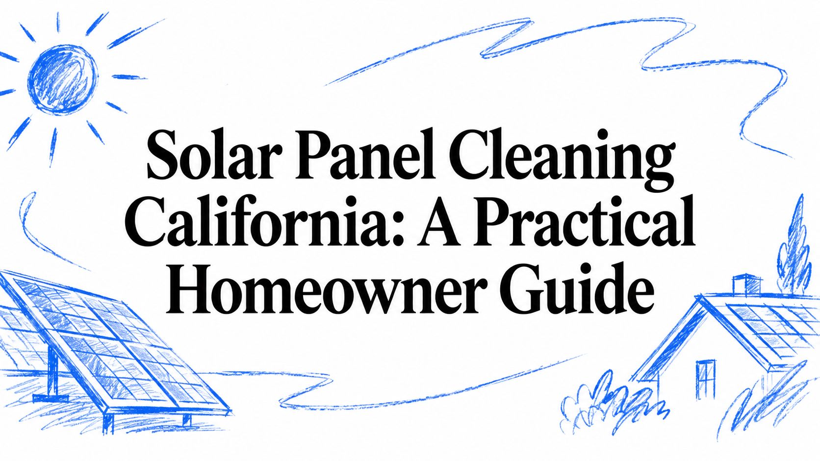 Solar Panel Cleaning California: A Practical Homeowner Guide