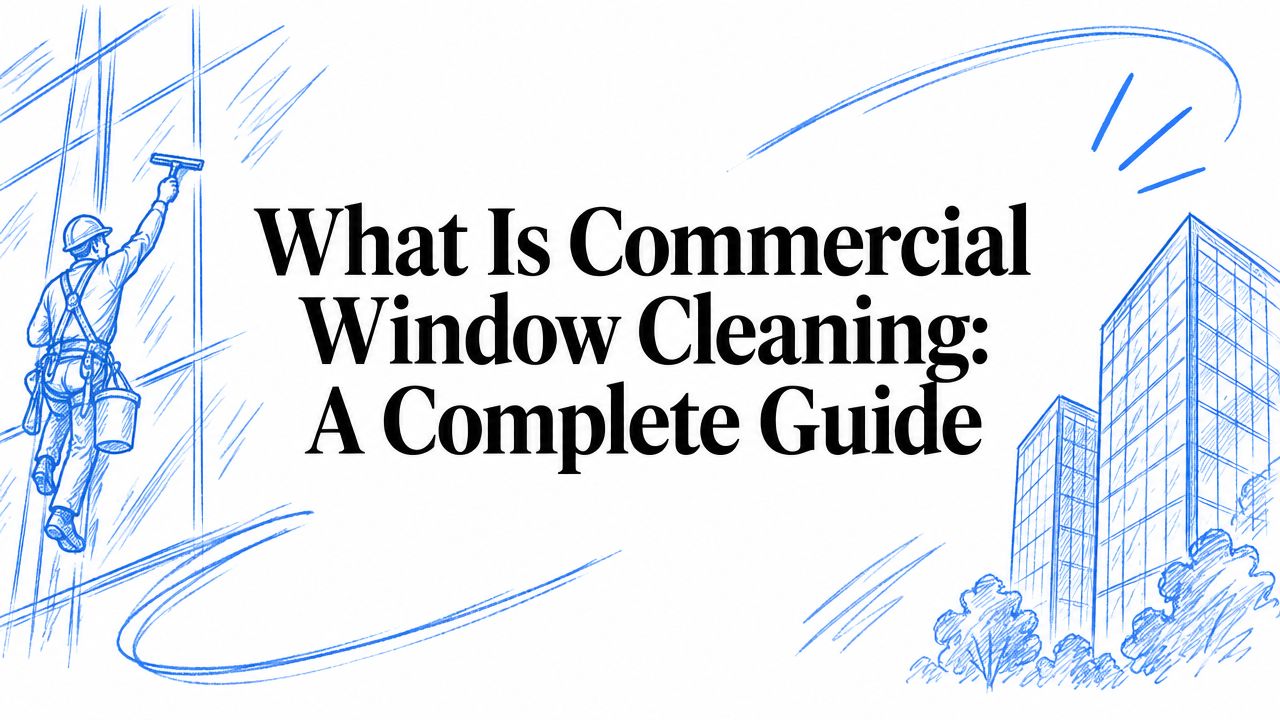 What Is Commercial Window Cleaning: A Complete Guide