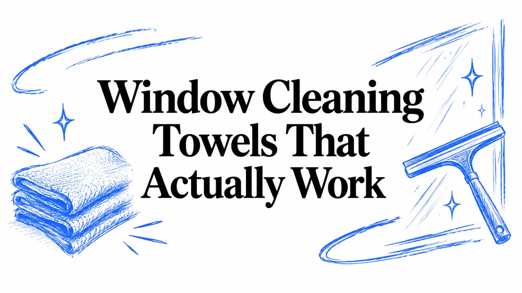 Window Cleaning Towels That Actually Work