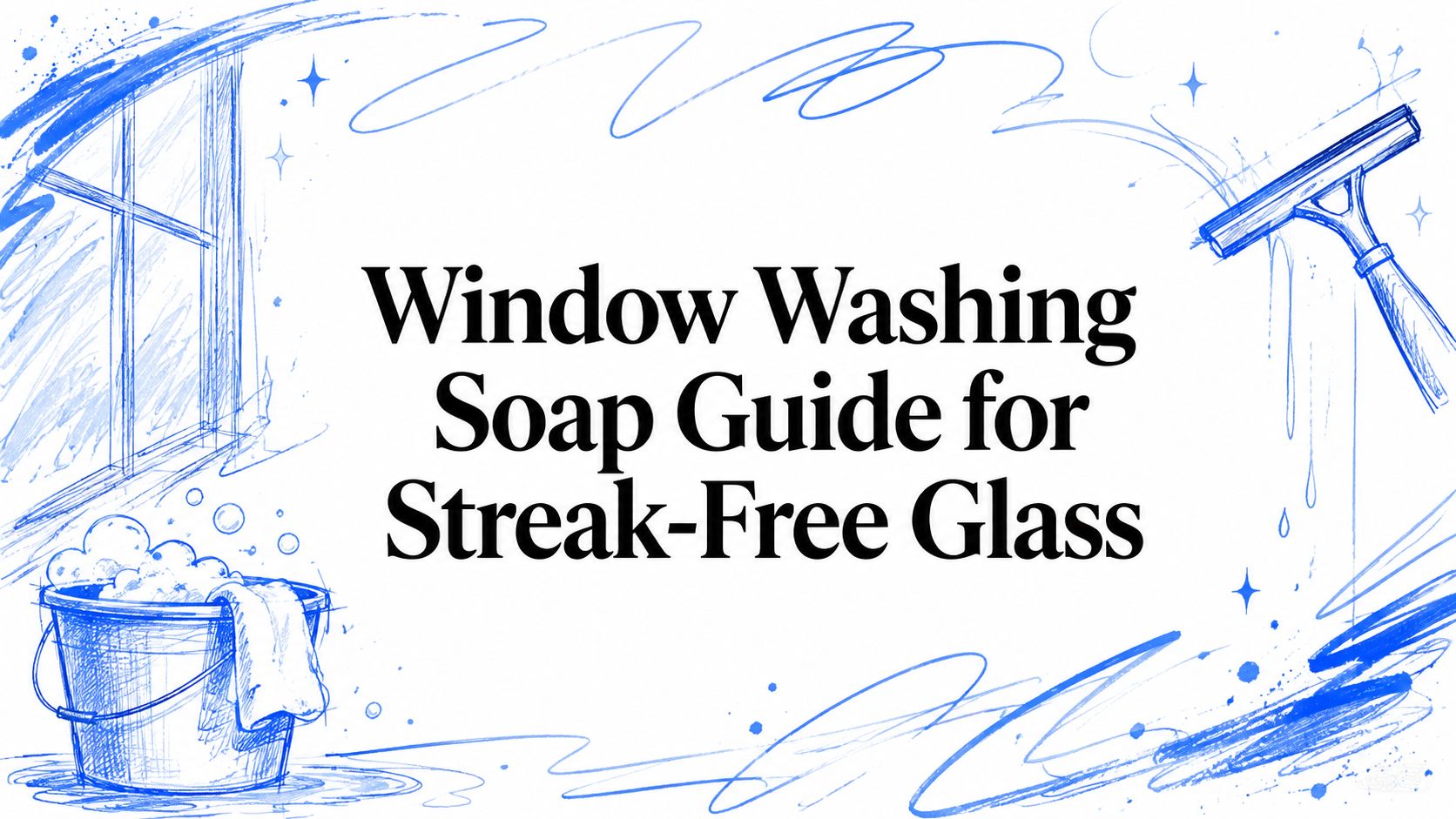 Window Washing Soap Guide for Streak-Free Glass